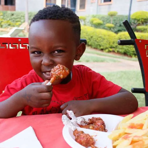Mister Wok chicken lollipops served as a family-friendly Halal Chinese starter in Nairobi